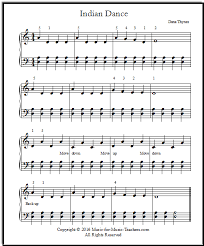 sheet for piano for starting