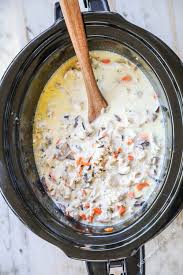 crock pot en wild rice soup easy