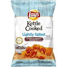 lay s kettle cooked potato chips sweet