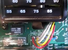 On a two wire coleman, you ignore the heat/cool switch on the new stat and always leave it in heat. Need Help Replacing A Coleman Mach Analog Thermostat Irv2 Forums