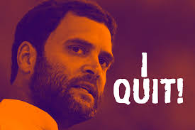 Image result for rahul gandhi resignation