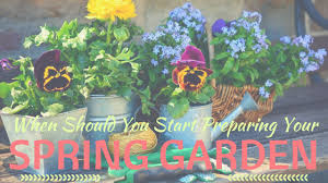 start preparing your spring garden