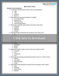 100% free numbers trivia, with answers to each question. New Year S Printable Trivia Questions Lovetoknow