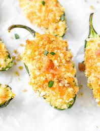 baked jalapeno poppers herbs flour