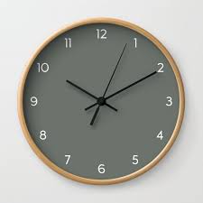 Boho Minimal Numbered Wall Clock 32