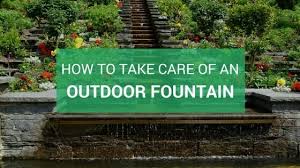 Outdoor Fountain Fast Landscape Gardening