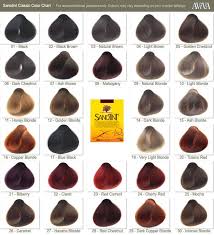 Classic Sanotint Color Chart Sanotint Sanotint Haarfarbe