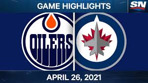 Leon draisaitl added a late empty. Nhl Game Highlights Oilers Vs Jets Apr 26 2021 Youtube