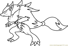 View larger image image credit: Zoroark Pokemon Coloring Page For Kids Free Pokemon Printable Coloring Pages Online For Kids Coloringpages101 Com Coloring Pages For Kids