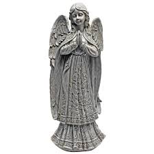H Angelic Messenger Garden Angel Statue