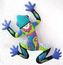 Frog Choice Of 3 Sizes Metal Wall Art