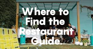 Where To Find The 2016 Restaurant Guide