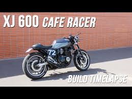 cafe racer timelapse build yamaha xj