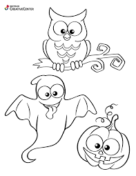 School's out for summer, so keep kids of all ages busy with summer coloring sheets. Free Printable Spooky Halloween Colouring Creative Center