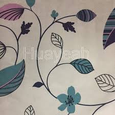 embossed velvet fabric printed with