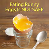 Are runny eggs healthy?