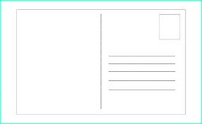 5 X 7 Postcard Template Word All Templates To For Mailer
