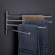 Stainless Steel Swivel Towel Rack
