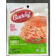 buddig turkey calories nutrition