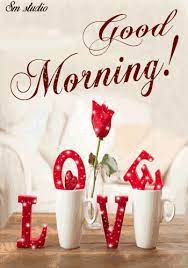 Download good morning love baby for android to make her smile in the morning with a love text photo message , find many beautiful and heart . Good Morning Love Gif Dapper Dope