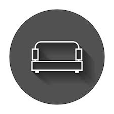 Luxury Sofa Vector Art Png Images