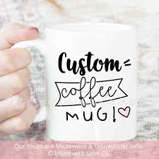 Custom Mug Custom Coffee Mug Personalized Coffee Mug