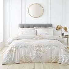 Luxe Palm Duvet Cover Set By Catherine
