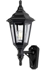 Light Outdoor Wall Lantern Black