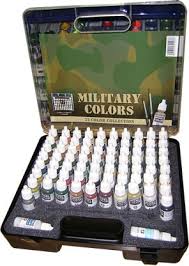 Vallejo Military Model Color Paint Set