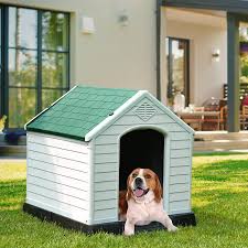 dextrus large plastic dog house with