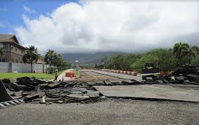 maui lani roundabout construction