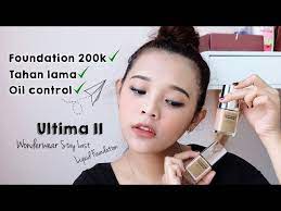 ultima ii wonderwear makeup