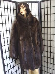 Haired Beaver Fur Coat Jacket