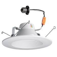 Commercial Electric 5 6 In White Recessed Led Color