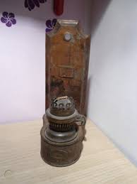 Antique Brass Burner Kerosene Oil Lamp