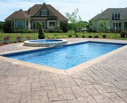 fiberglass pools pool landscaping