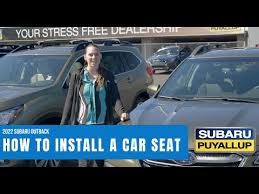 Car Seat In A 2022 Subaru Outback