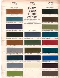 Image Result For Vintage Car Color Palettes Mazda Rotary