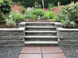 How To Build Retaining Wall Stairs