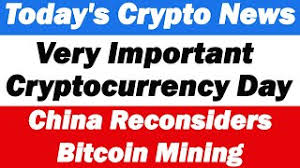 All news about bitcoin, technology blockchain and cryptocurrency. Today S Crypto News Very Important Cryptocurrency Day Youtube