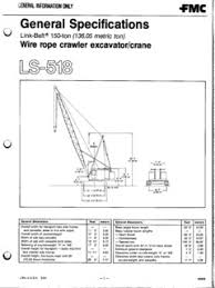 Link Belt Ls 518 Specifications Cranemarket