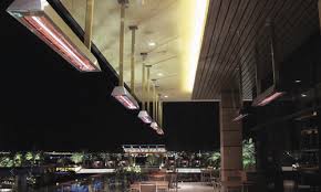High intensity designer series patio heaters. Article Commercial Grade Infrared Patio Heaters Drive Restaurant Hospitality Profits