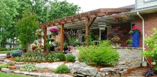 landscaping plant nursery in mountain