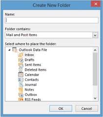 To add a folder to the folder pane, do the following: Tip 5 Of 8 File Your E Mails Using The Same Folder Structure As You Do For Your Paper Files Ms Outlook For Business