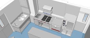 small kitchen design for commercial