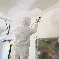 how to paint a textured ceiling