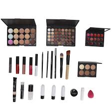 lip gloss makeup kit with cosmetic bag