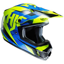Hjc Cs Mx 2 Dakota Mc2sf Helmet Blue Yellow