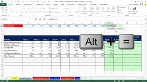 using excel to calculate grades 14
