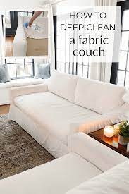 how to clean a fabric couch bless er